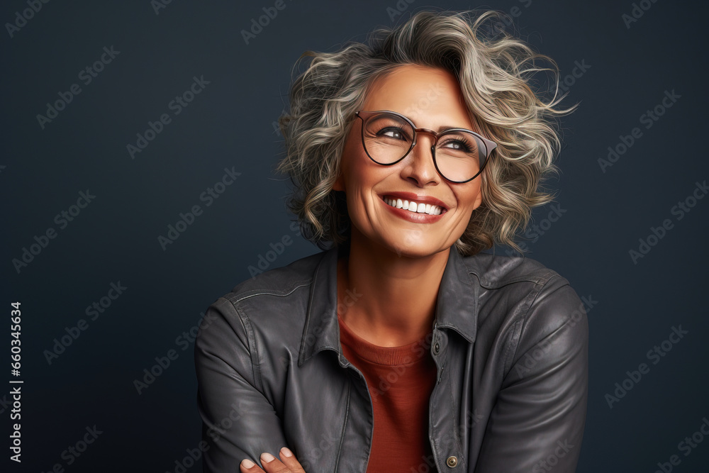 portrait of a woman with glasses portrait of a woman with glasses