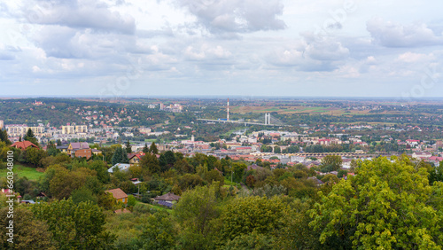 Przemyśl, Subcarpathian, Poland: View of the city skyline from the Tatar's Barrow © Daniel Sztork