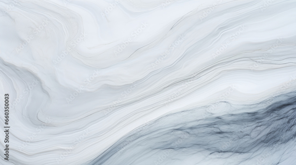 Fototapeta premium Marbled Surface Texture: Dramatic Detail & Waves of Color, a Fine-Art Exploration of Abstract Forms in Nature Marble Patterns and Texture as a Background. 