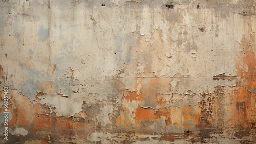 Dirty and scratch. Concrete background. Generative AI © BoszyArtis