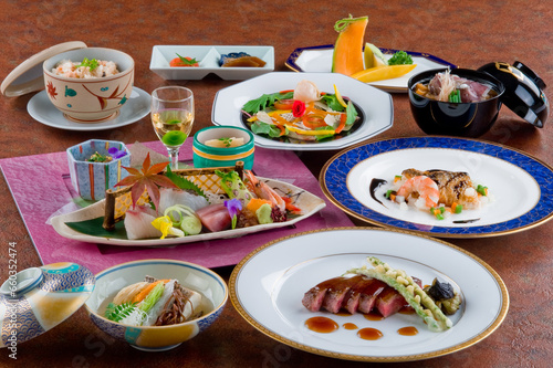 和洋折衷コース料理