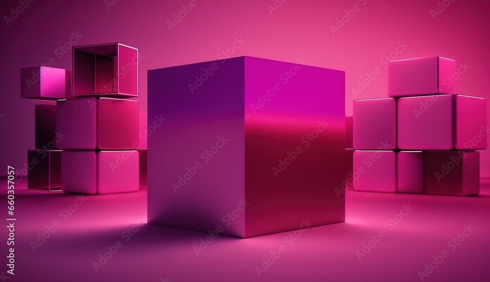 Generative AI, Beautiful gradient scene landscape with viva magenta pink color, horizontal wallpaper. Abstract studio room geometric background
Generative AI, Beautiful gradient scene landscape with viva magenta pink color, horizontal wallpaper. Abstract studio room geometric background