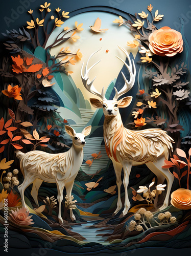 animals in the forest