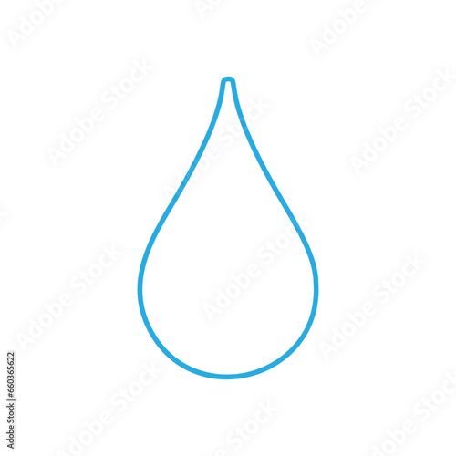 Water drops icon vector. Water illustration sign. Spray symbol. Ocean logo. Sea mark.