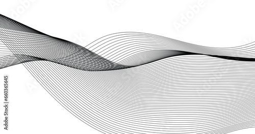 illustration of an background with waves. abstract background with lines