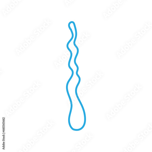 Water drops icon vector. Water illustration sign. Spray symbol. Ocean logo. Sea mark.