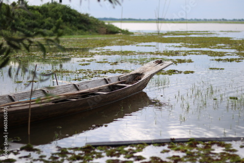 boat on the river