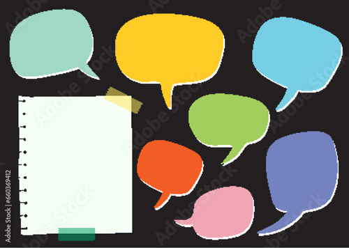 Photos Speech Bubble To-Do List Design Template
