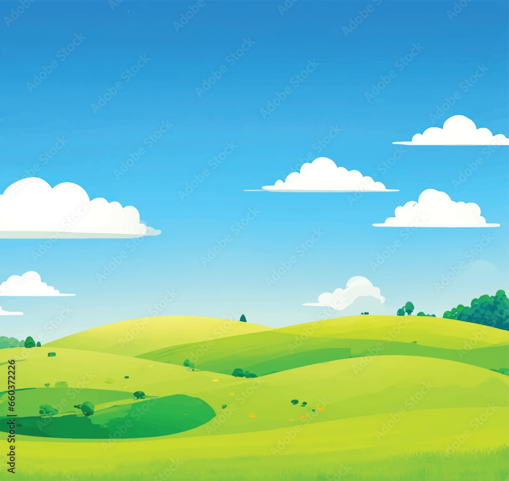 Lush green hills and mountains over a green landscape with a beautiful river. Lush green hills and mountains over a green landscape with a beautiful river.