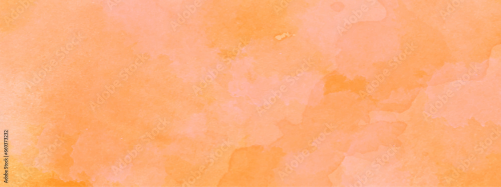 Fototapeta premium Abstract background brown wall grunge watercolor drawing on a paper. yellow watercolor smooth paint old texture painting background, colorful vibrant aged background, fantasy smooth light.