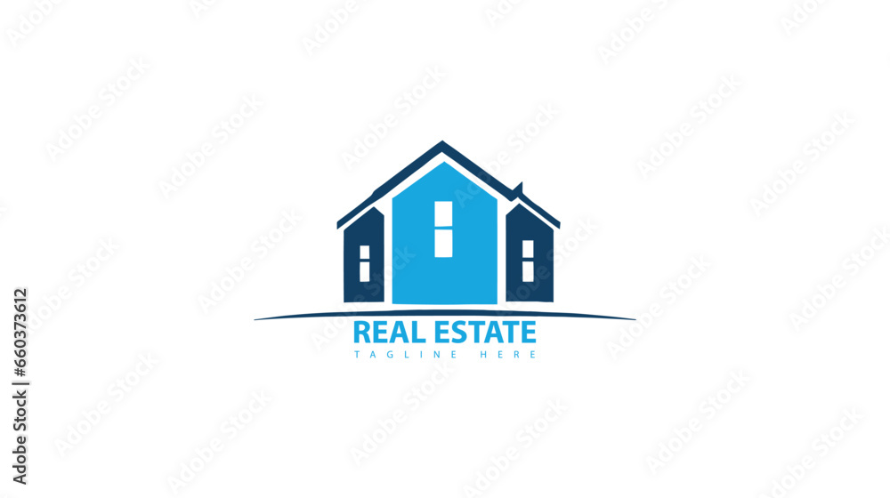 Real Estate logo design & vector illustration.Construction Architecture Building Logo Design Template Real Estate logo design & vector illustration.Construction Architecture Building Logo Design Template