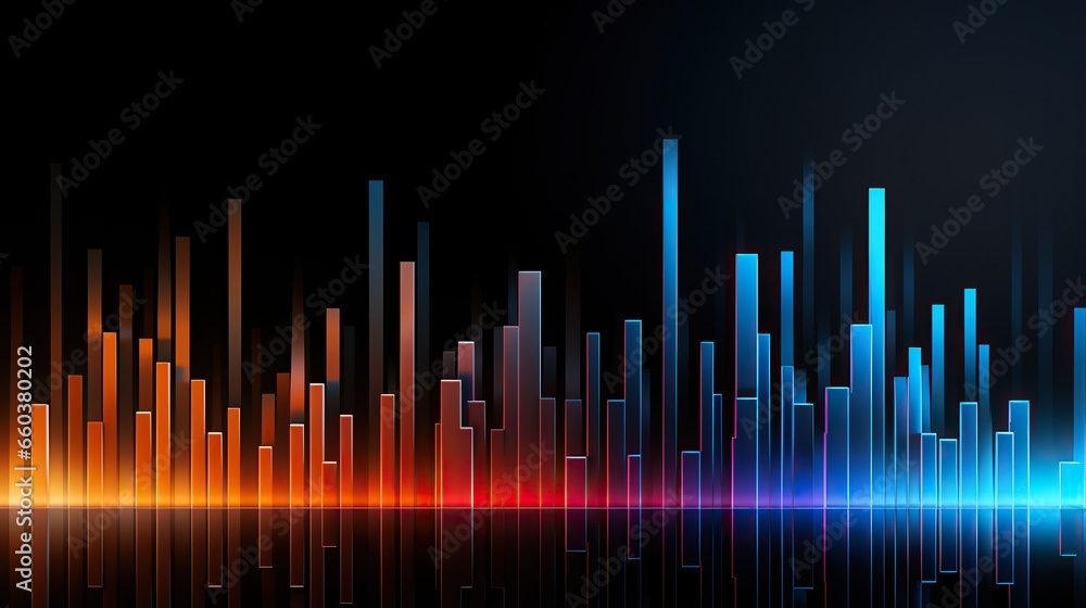 equalizer bar graph abstract background equalizer bar graph abstract background