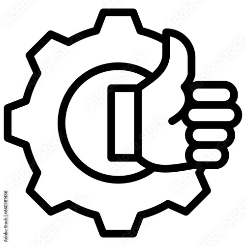 Reliability Outline Icon