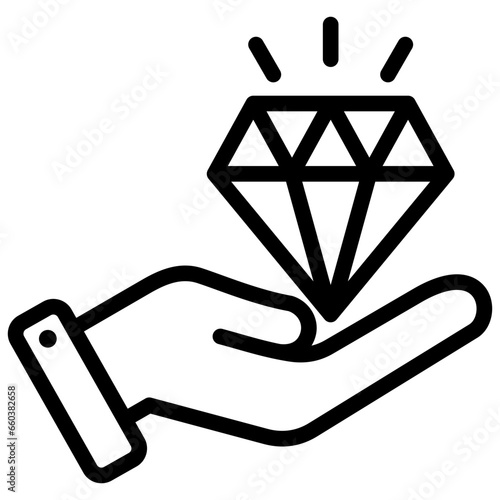 Value Outline Icon