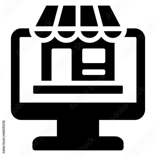 Marketplace Glyph Icon