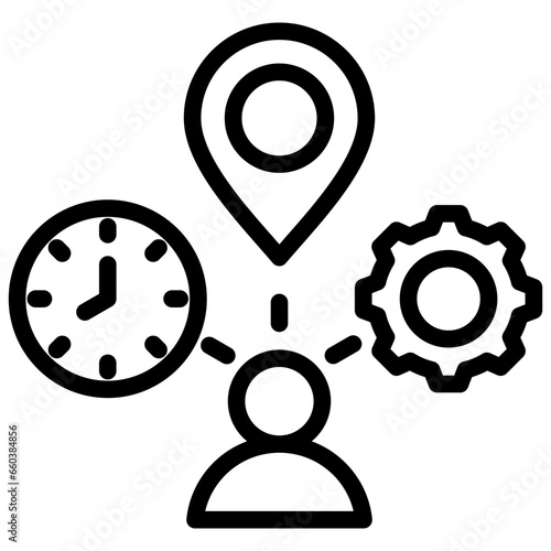 Autonomy Outline Icon