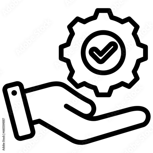 Responsibility Outline Icon