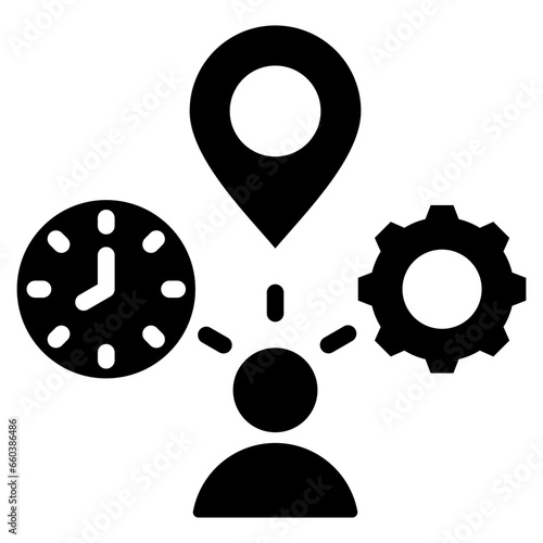 Autonomy Glyph Icon
