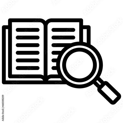 Literature Outline Icon