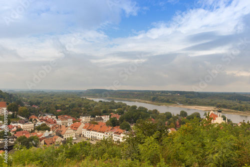 A panorama of Kazimierz Dolny, Poland