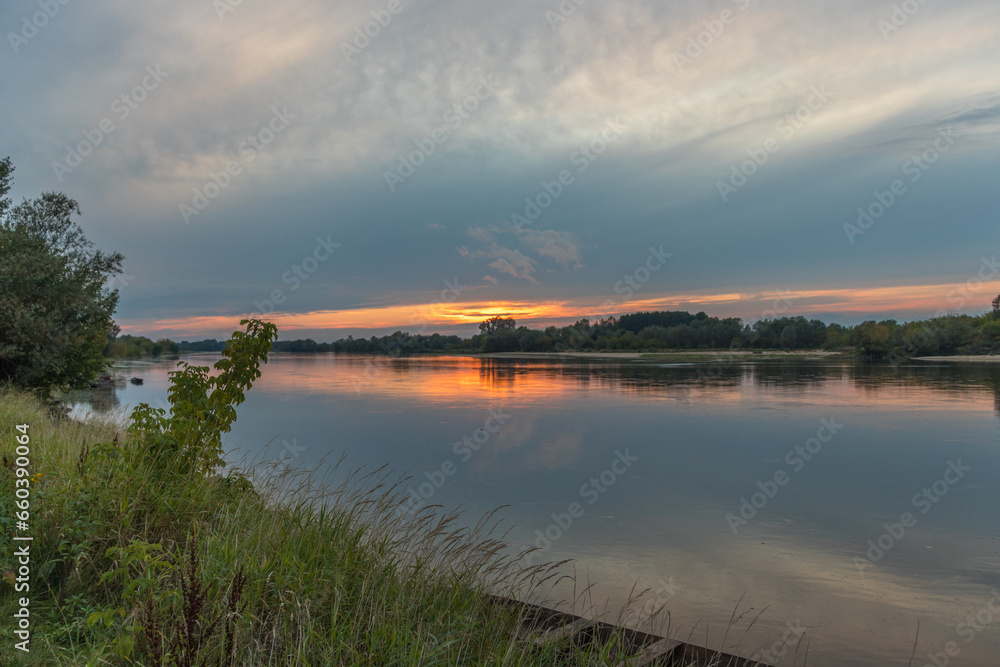 Sunset in Kazimierz Dolny, Poland