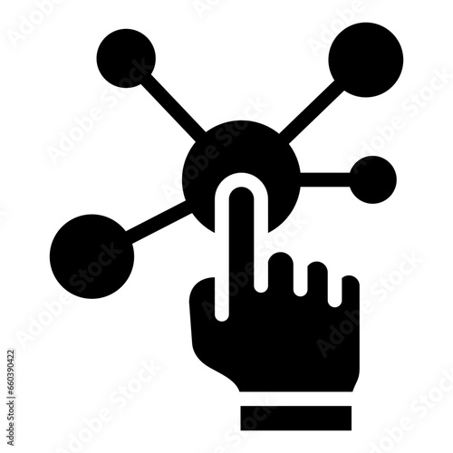 Interactive Glyph Icon