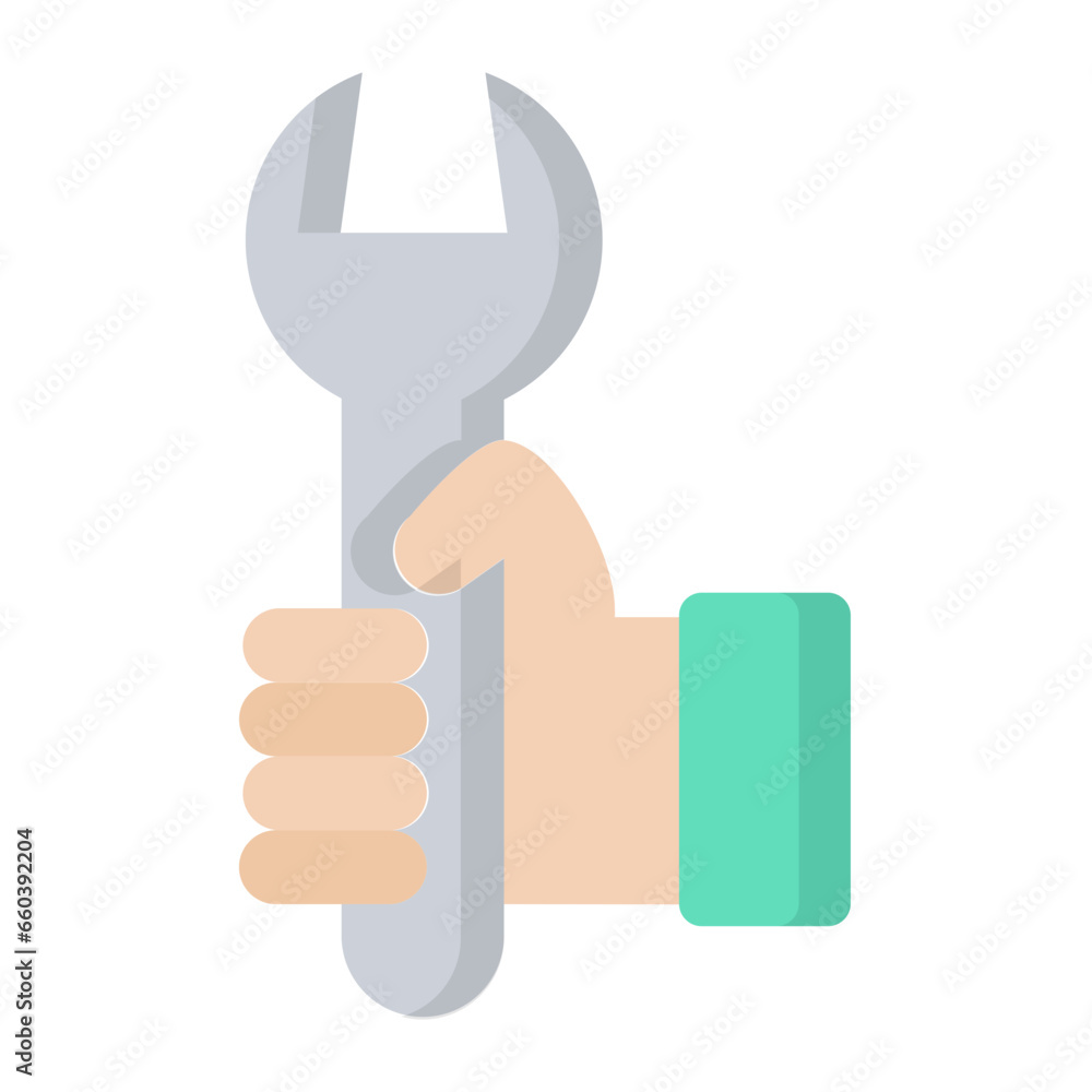 Wrench Flat Icon Wrench Flat Icon
