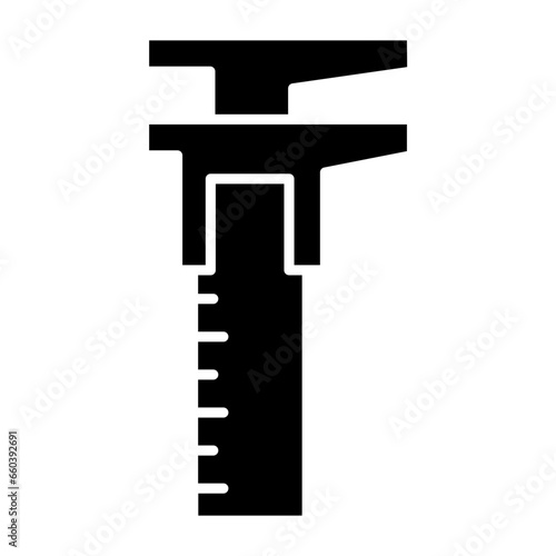 Pliers Glyph Icon
