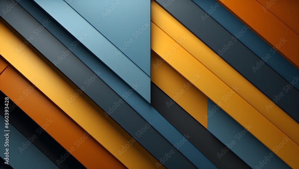 An orange-blue backdrop with pronounced lines, styled in dark navy and deep gray. The canvas texture is emphasized, with frequent use of diagonals. Color-blocked textiles, sharp edges An orange-blue backdrop with pronounced lines, styled in dark navy and deep gray. The canvas texture is emphasized, with frequent use of diagonals. Color-blocked textiles, sharp edges