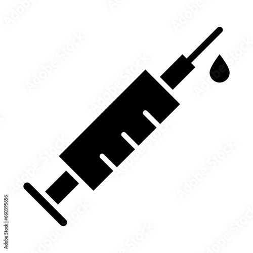 Heroin Glyph Icon Design
