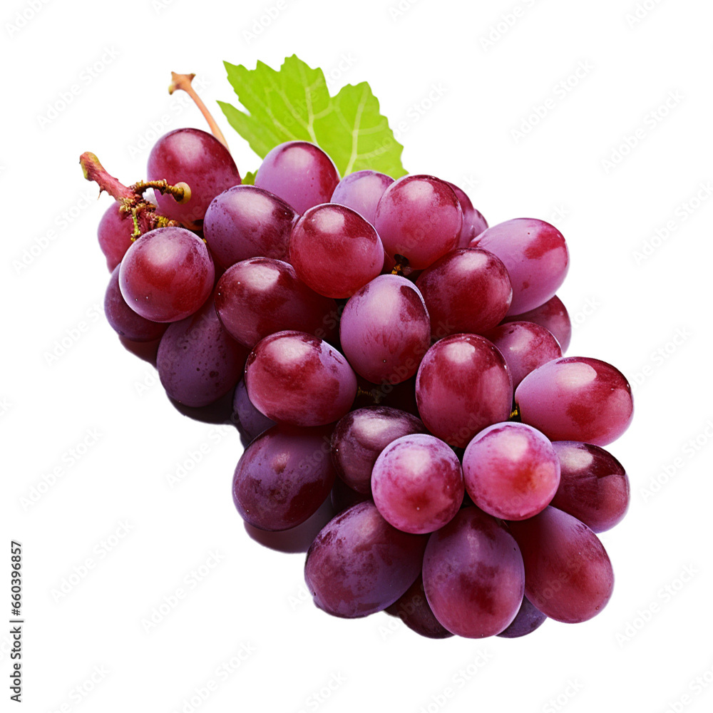 Fototapeta premium Bunch of red grapes