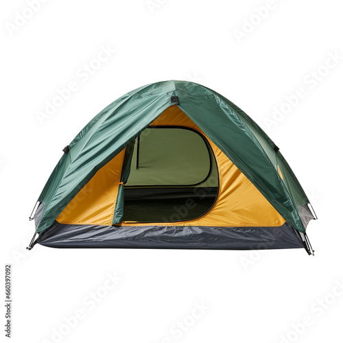 tent on a white background