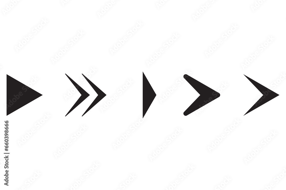 Arrow icon collection. Arrow flat style isolated, stock Arrow icon collection. Arrow flat style isolated, stock