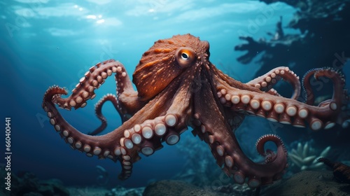 Octopus, AI generated Image © musa