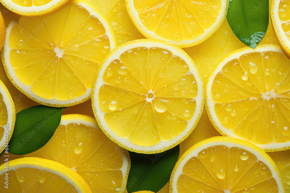 Background of juicy fresh cut lemon Background of juicy fresh cut lemon
