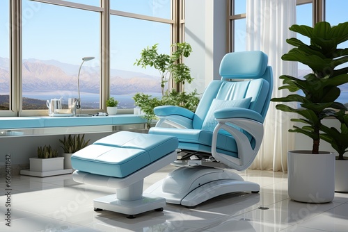 Modern medical clinic office