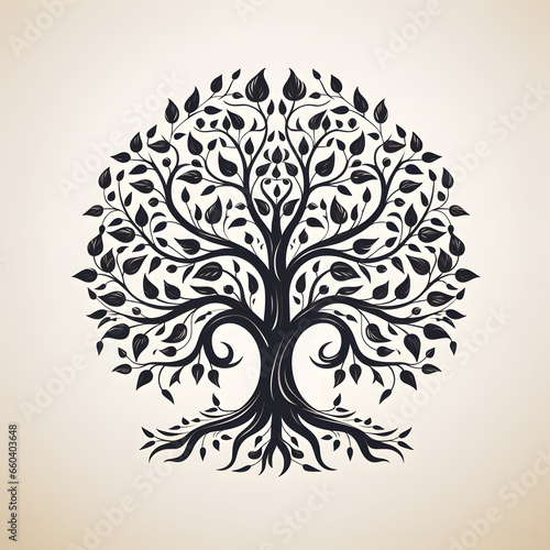 tree with elements