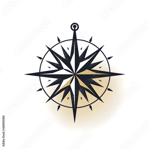 compass isolated on white