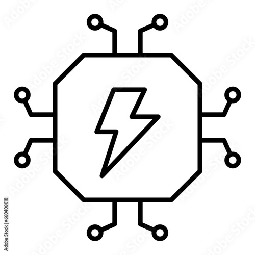 Electric Eng Outline Icon