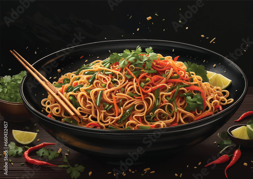 bowl of noddle