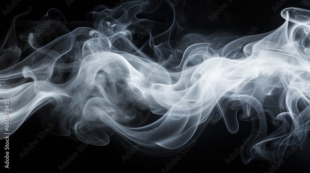 white smoke on a black background white smoke on a black background
