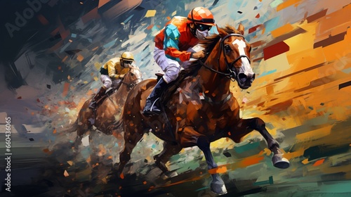 Dive into the world of horse racing where pixelated champions compete for pixel-perfect glory. 