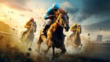 Experience the thrill of high-stakes horse racing like never before in stunning 8K quality. 