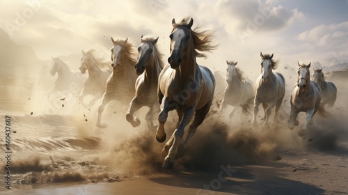 Get ready to be amazed by the digital dexterity of controlled horses as they chase victory. 