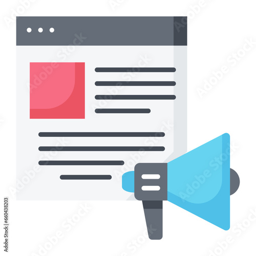 Publisher Flat Icon