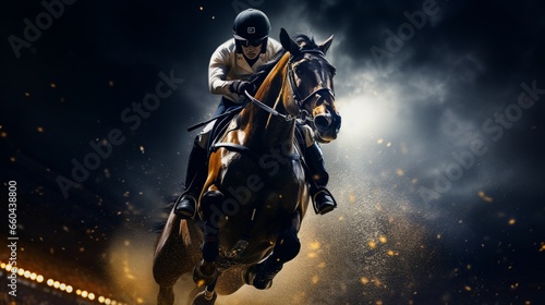 Immerse yourself in the world of driven equestrian excellence in mesmerizing 8K resolution. 