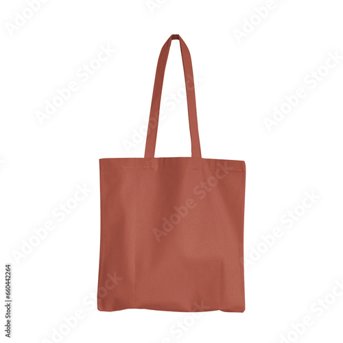 Blank tote bag mockup for presentation design, prints, patterns. Mauve canvas tote bag