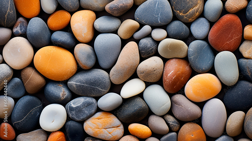 background of beautiful different colored stones background of beautiful different colored stones