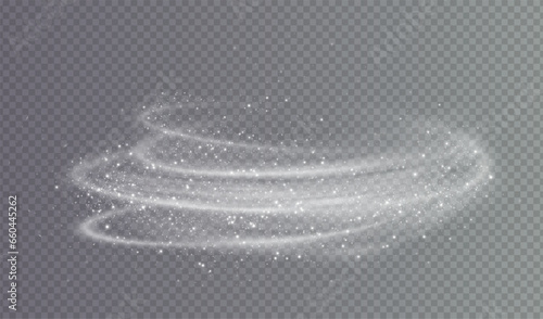 Cold winter wind texture. Holiday vector blizzard. Christmas effect of a cold blizzard. Vector PNG.	
