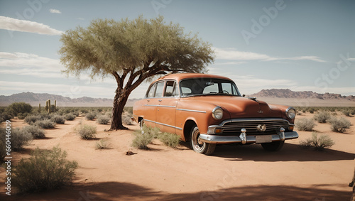 car in the desert © Amir Bajric